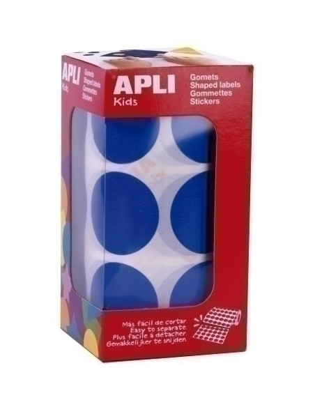 GOMETS APLI ROLLO REDONDO Ø 33 mm AZUL 708 uds 17864