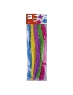 LIMPIA PIPAS VARILLA APLI COLOSAL SURTIDOS 30 cm BOLSA de 15