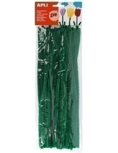 LIMPIA PIPAS VARILLA APLI VERDE 30 cm BOLSA de 50