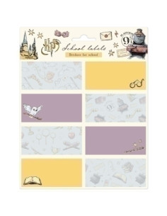 ETIQUETA ESCOLAR ERIK 8x4 cm HARRY POTTER 16 ud