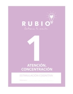 CUADERNO RUBIO A4 ESTIMULACION COGNITIVA ATENCION N 1