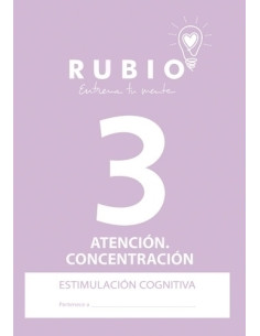 CUADERNO RUBIO A4 ESTIMULACION COGNITIVA ATENCION N 3