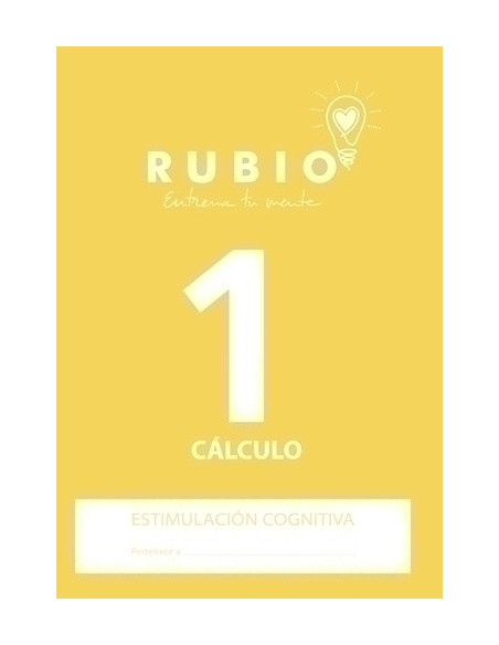 CUADERNO RUBIO A4 ESTIMULACION COGNITIVA CALCULO N 1