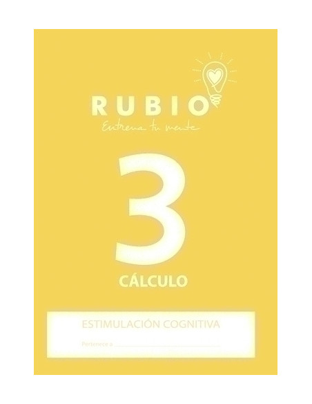 CUADERNO RUBIO A4 ESTIMULACION COGNITIVA CALCULO N 3