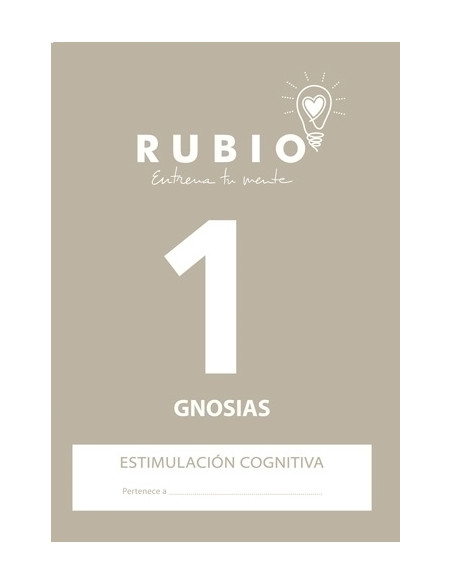 CUADERNO RUBIO A4 ESTIMULACION COGNITIVA GNOSIAS N 1