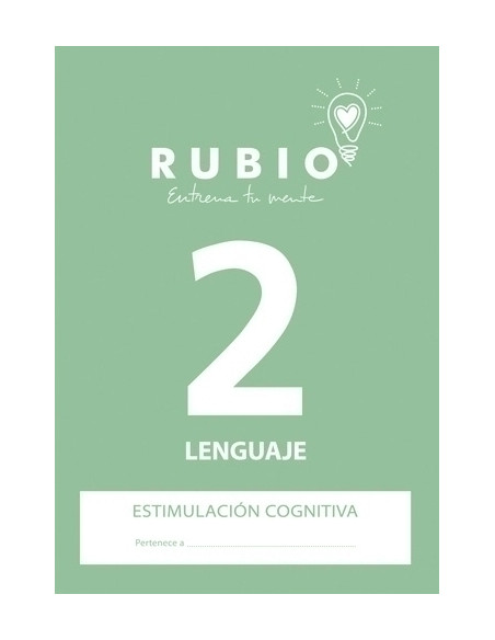 CUADERNO RUBIO A4 ESTIMULACION COGNITIVA LENGUAJE N 2