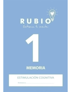 CUADERNO RUBIO A4 ESTIMULACION COGNITIVA MEMORIA N 1