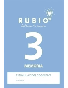 CUADERNO RUBIO A4 ESTIMULACION COGNITIVA MEMORIA N 3
