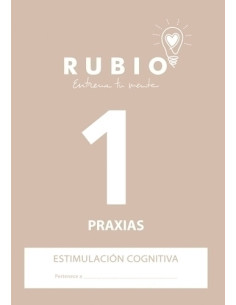 CUADERNO RUBIO A4 ESTIMULACION COGNITIVA PRAXIAS N 1