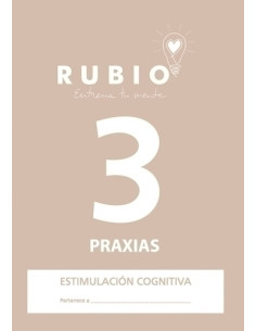 CUADERNO RUBIO A4 ESTIMULACION COGNITIVA PRAXIAS N 3