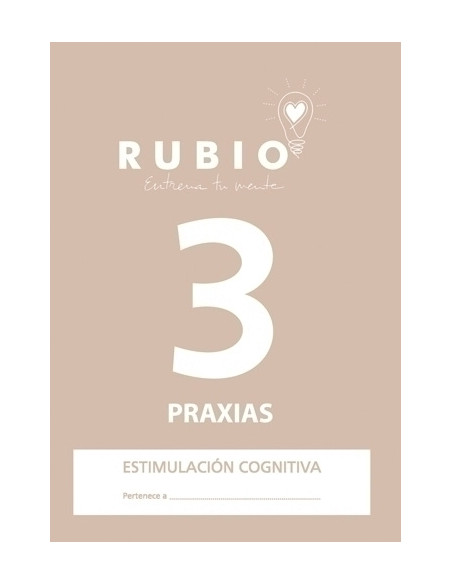 CUADERNO RUBIO A4 ESTIMULACION COGNITIVA PRAXIAS N 3