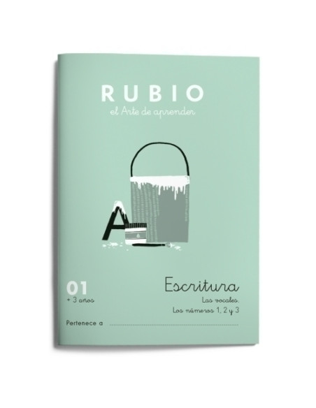 RUBIO CUADERNO DE ESCRITURA N 01