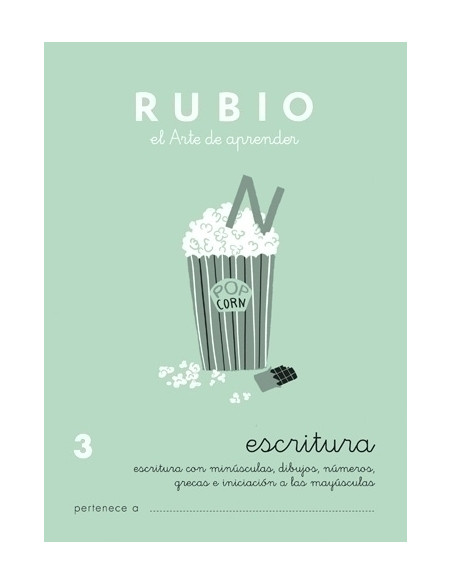CUADERNO RUBIO A5 ESCRITURA N 3