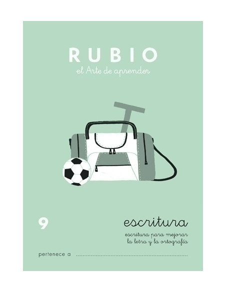 CUADERNO RUBIO A5 ESCRITURA N 9