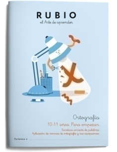 CUADERNO RUBIO ORTOGRAFIA 5 PARA EMPEZAR 10-11 AÑOS