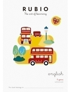 CUADERNO RUBIO A4 in ENGLISH ADVANCED 6