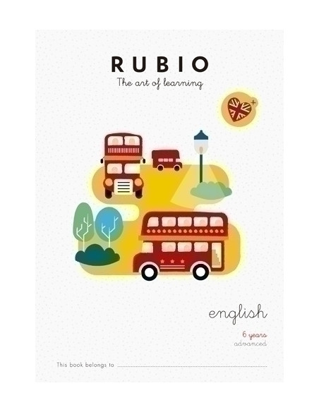 CUADERNO RUBIO A4 in ENGLISH ADVANCED 6