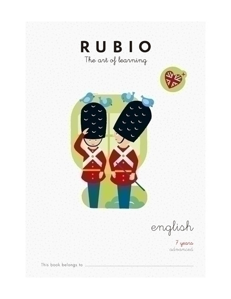 CUADERNO RUBIO A4 in ENGLISH ADVANCED 7