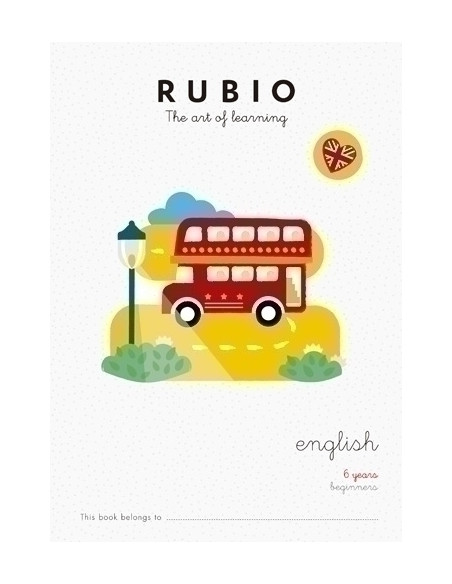 CUADERNO RUBIO A4 in ENGLISH BEGINNERS 6