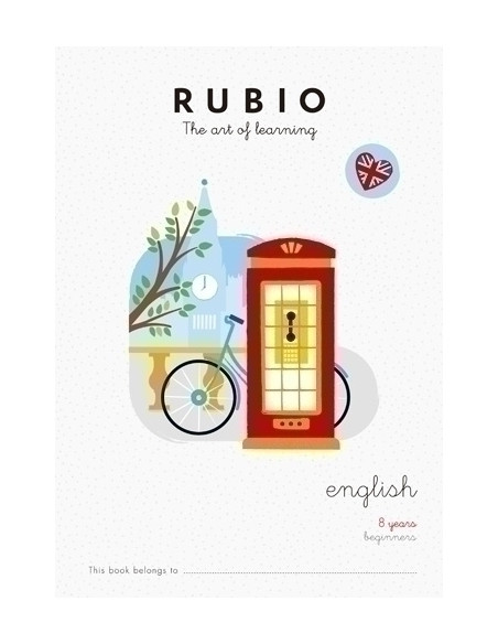 CUADERNO RUBIO A4 in ENGLISH BEGINNERS 8
