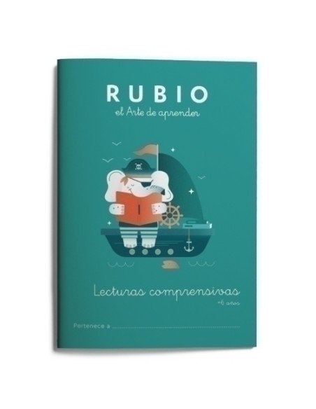 CUADERNO RUBIO A5 LECTURAS COMPRENSIVAS 6