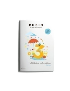 CUADERNO RUBIO HABILIDADES MATEMATICAS 3 AÑOS