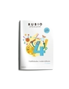 CUADERNO RUBIO HABILIDADES MATEMATICAS 4 AÑOS