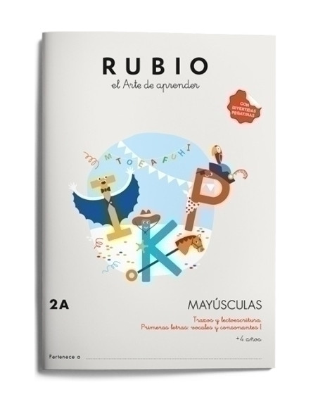 CUADERNO RUBIO MAYUSCULAS 2A