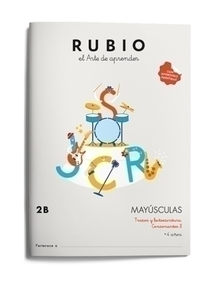 CUADERNO RUBIO MAYUSCULAS 2B