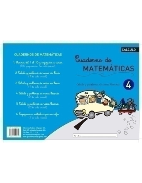 CUADERNO REBOST CAS MATEMATICAS N 4