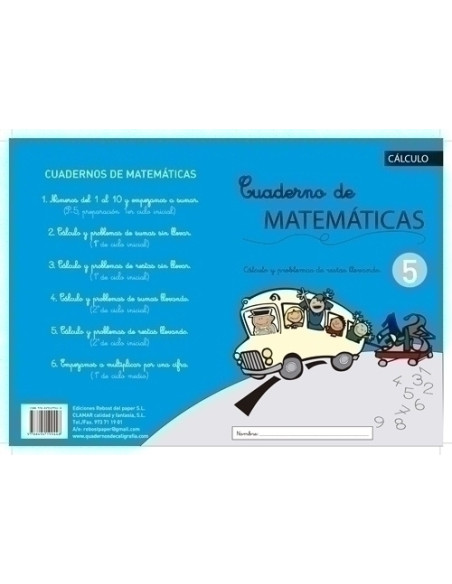 CUADERNO REBOST CAS MATEMATICAS N 5