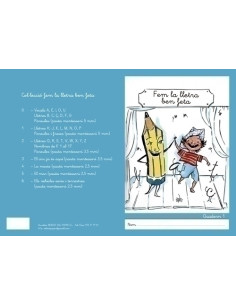 CUADERNO REBOST CAT FEM LA LLETRA BEN FETA  MINUSCULAS  N 1