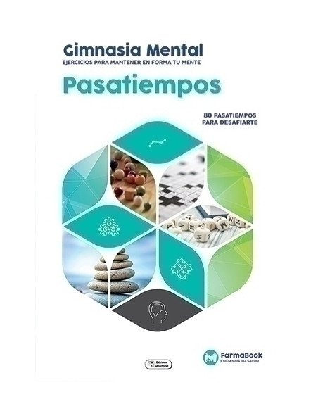 CUADERNO FARMABOOK 24x17 GIMNASIA MENTAL PASATIEMPOS