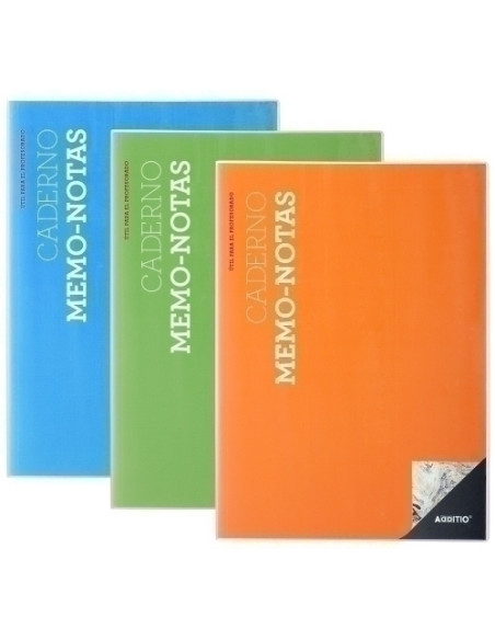 CUADERNO PROFESOR ADDITIO MEMO-NOTAS A4 SURTIDO GALLEGO