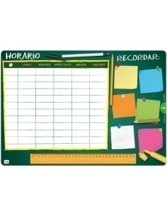 VADE SOBREMESA ERIK ESCOLAR 35x49 HORARIO ESCOLAR