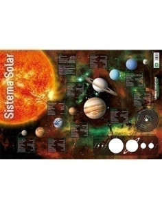 LAMINA ESCOLAR ERIK PVC 40x595 DIDACTICA SISTEMA SOLAR