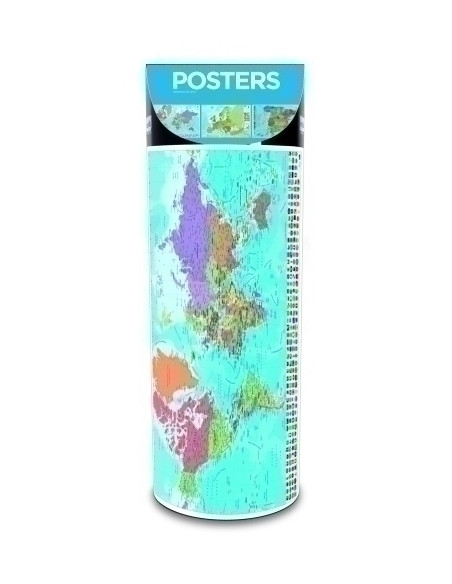 MAPA ERIK POSTER 61x915 cm EXPOSITOR de 60 20 ud GPE5030 MAPA ESPAÑA 10 ud GPE5045 MAPA EUROPA 30 ud GPE5044 MAPA MUNDO