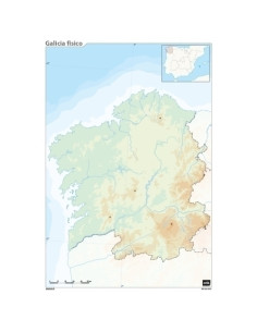 MAPA MUDO ERIK COLOR FISICO GALICIA