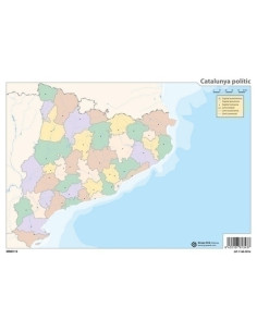 MAPA MUDO ERIK COLOR POLITICO CATALUNYA