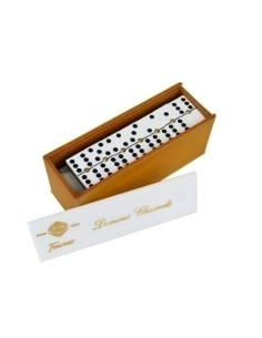 JUEGO DOMINO CHAMELO MARFILINA CAJA PLASTICO