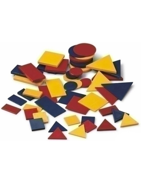 BLOQUES LOGICOS FAIBO PLASTICO 100 RECICLABLE BOLSA DE 48 PIEZAS