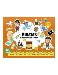 JUEGO IMAGILAND BLOC DE ACTIVIDADES Y JUEGOS PIRATAS