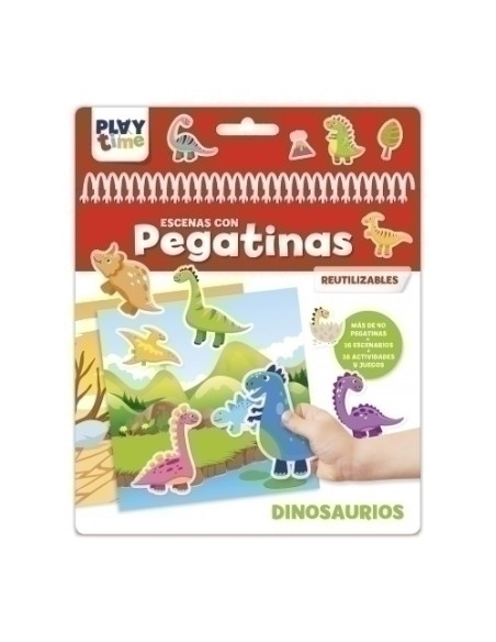JUEGO IMAGILAND PLAYTIME ESCENAS CON PEGATINAS