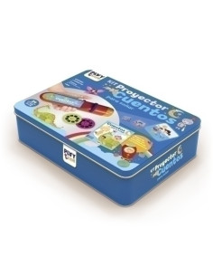 JUEGO IMAGILAND KIT PROYECTOR CUENTOS CAJA METALICA
