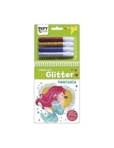 JUEGO IMAGILAND PLAYTIME DISEÑA CON GLITTER