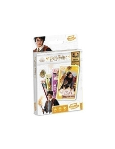 JUEGO CARTAMUNDI SHUFFLE FUN 4 IN 1 HARRY POTTER