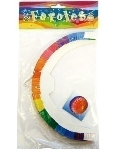 FAROLES ESFERICO DECORADO SURTIDOS DIAM 22CM PACK 12 UDS