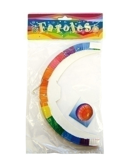 FAROLES ESFERICO DECORADO SURTIDOS DIAM 22CM PACK 12 UDS