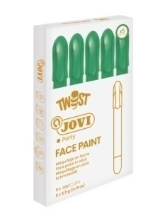 MAQUILLAJE JOVI BARRA TWIST MAKE de 55 g CAJA de 5 VERDE