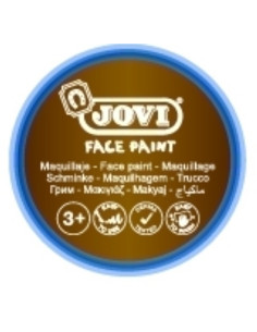MAQUILLAJE JOVI CREMA FACE PAINT BOTE de 8 ml CAJA de 6 MARRON